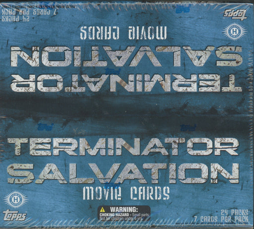 Terminator Salvation Movie Card Box 24 Packs Topps 2009 Hobby Edition   - TvMovieCards.com