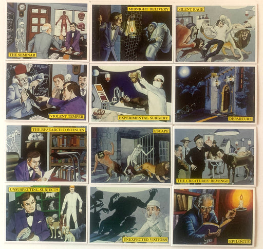 1990 The Surgeon 12-Card Set Rosem Midnight Madness Horror Comic Art Set - TvMovieCards.com