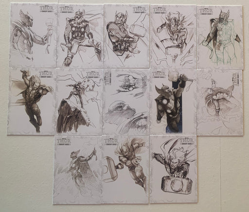 2011 Marvel Thor Movie Concept Series Chase Card Set C1 - C13 UD 2011 13 Cards - TvMovieCards.com