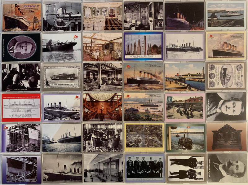 Titanic Historical Facts Base Card Set 72 Cards Dart Flipcards 1998   - TvMovieCards.com