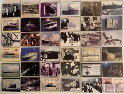 Titanic Historical Facts Base Card Set 72 Cards Dart Flipcards 1998   - TvMovieCards.com