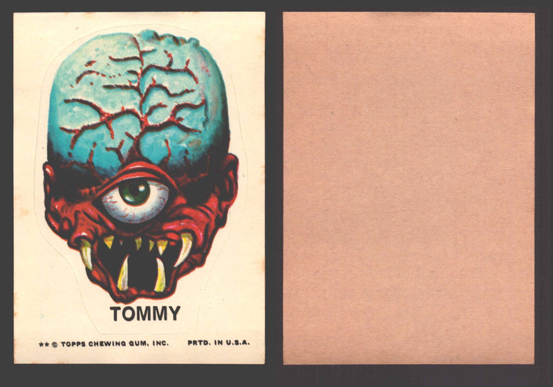 1973-74 Ugly Stickers Tan Back Trading Card You Pick Singles #1-110 Topps