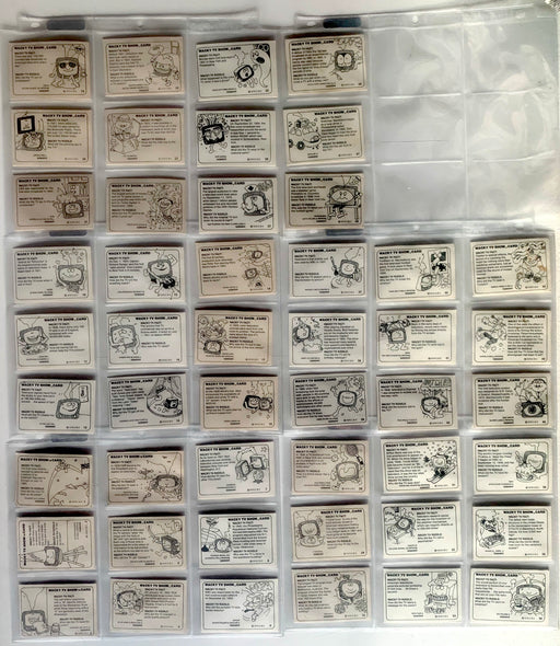 1978 Hostess Wacky TV Show Complete 48Card Set Ex/NM Condition Vintage CBC Humo - TvMovieCards.com