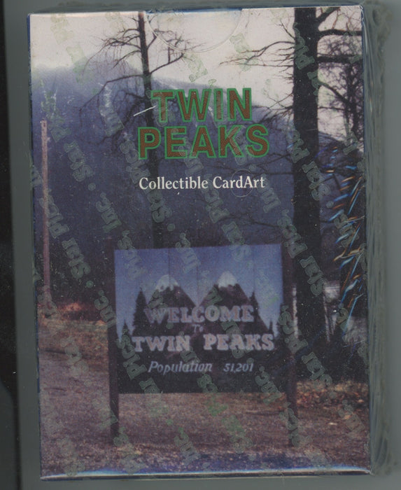 Twin Peaks Base Card Set  76 Cards  Star Pics 1991 Factory sealed Set   - TvMovieCards.com