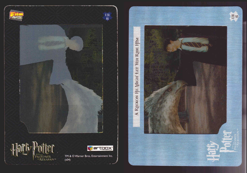 Harry Potter Prisoner of Azkaban Filmcardz 1-72 You Pick Single Cards Artbox 200
