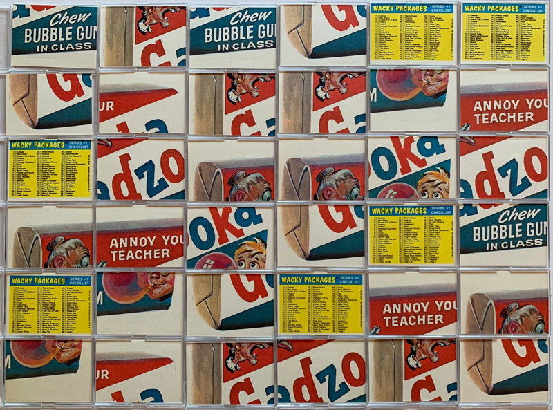 Wacky Packages Stickers Series 1 Card Set  66 Cards 1- 66 Topps 1979   - TvMovieCards.com
