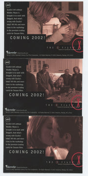 The X-Files Season 8 Box Loader Chase Card Set 3 Cards XBL1 - XBL3 Inkworks 200 - TvMovieCards.com