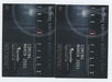 X-Files Seasons 4/5  Promo Card Set 2 Cards P1 - P2  Inkworks 2001   - TvMovieCards.com