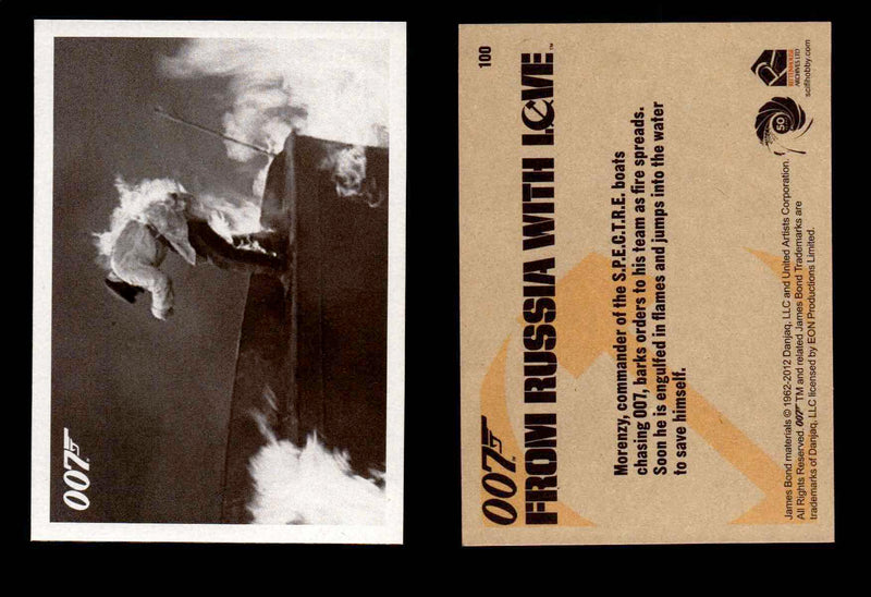James Bond 50th Anniversary Series Two From Russia with Love Single Cards #1-108 #100  - TvMovieCards.com