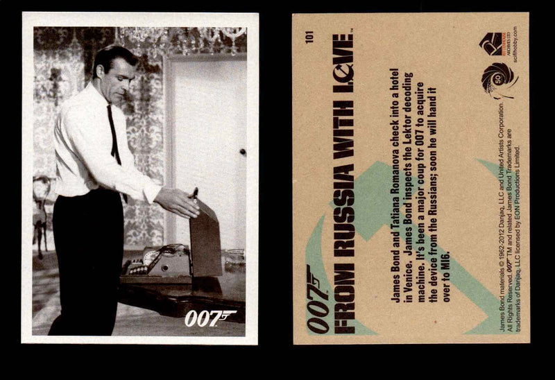 James Bond 50th Anniversary Series Two From Russia with Love Single Cards #1-108 #101  - TvMovieCards.com
