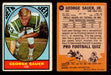 1967 Topps Football Trading Card You Pick Singles #1-#132 VG #101 George Sauer  - TvMovieCards.com