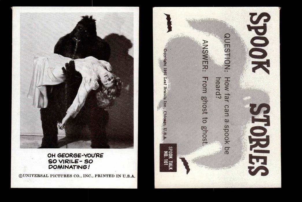 1961 Spook Stories Series 2 Leaf Vintage Trading Cards You Pick Singles #72-#144 #101  - TvMovieCards.com
