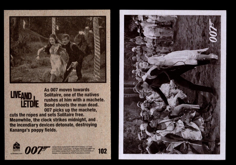 James Bond Archives 2014 Live and Let Die Throwback You Pick Single Card #60-120 #102  - TvMovieCards.com