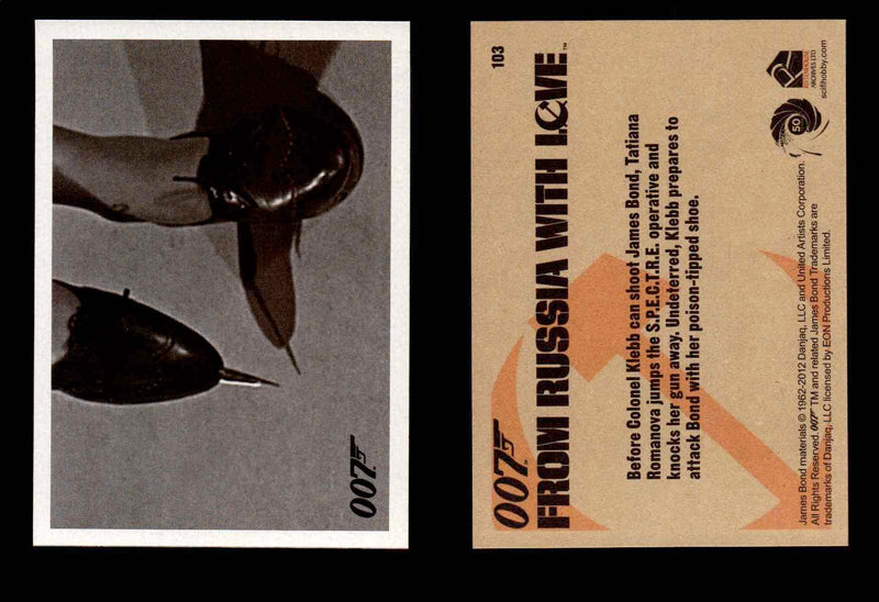 James Bond 50th Anniversary Series Two From Russia with Love Single Cards #1-108 #103  - TvMovieCards.com