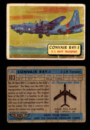 1957 Planes Series II Topps Vintage Card You Pick Singles #61-120 #103  - TvMovieCards.com