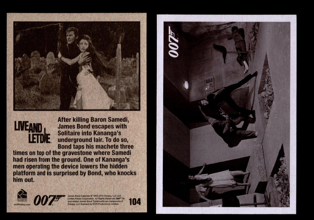 James Bond Archives 2014 Live and Let Die Throwback You Pick Single Card #60-120 #104  - TvMovieCards.com