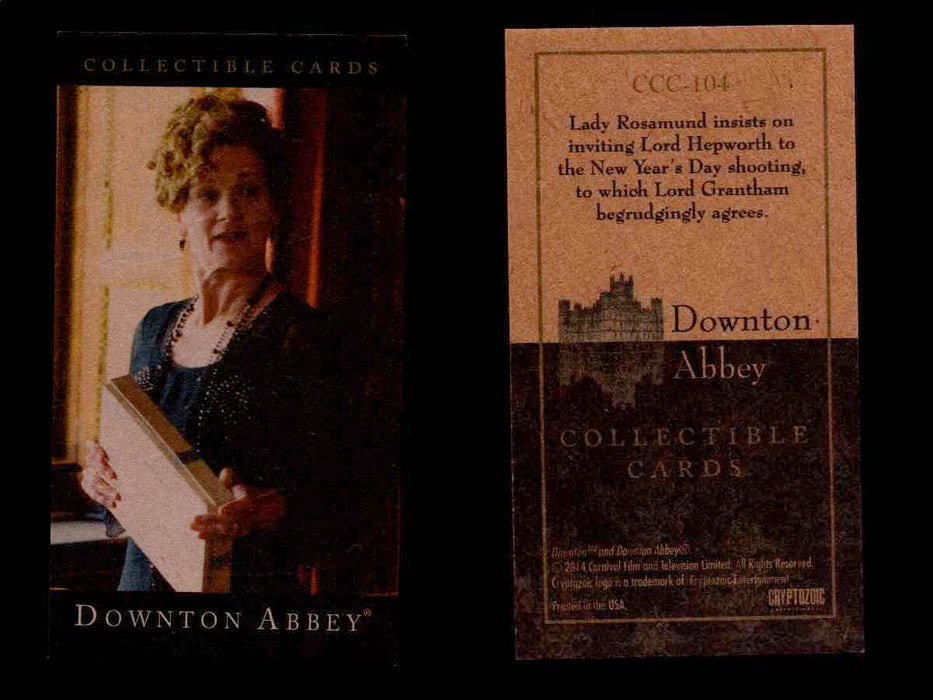 Downton Abbey Seasons 1 & 2 Mini Base Parallel You Pick Single Card CCC67-CCC125 104  - TvMovieCards.com