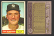 1961 Topps Baseball Trading Card You Pick Singles #100-#199 VG/EX #	104 John Blanchard - New York Yankees  - TvMovieCards.com