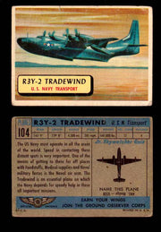 1957 Planes Series II Topps Vintage Card You Pick Singles #61-120 #104  - TvMovieCards.com