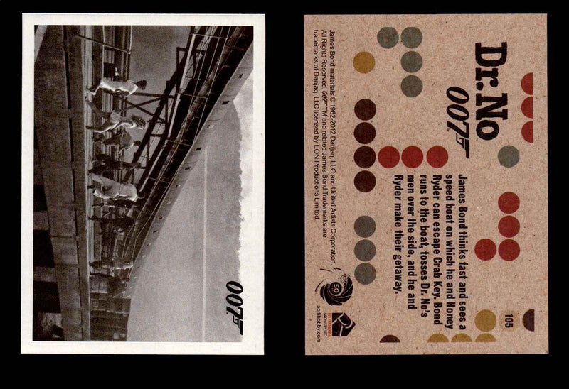 James Bond 50th Anniversary Series Two Dr. No You Pick Single Cards #1-108 #105  - TvMovieCards.com