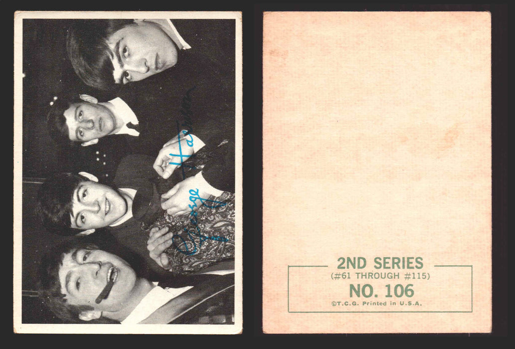 Beatles Series 2 Topps 1964 Vintage Trading Cards You Pick Singles #61-#115 #106  - TvMovieCards.com