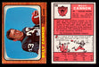 1966 Topps Football Trading Card You Pick Singles #1-#132 VG/EX #106 Billy Cannon  - TvMovieCards.com