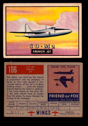 1953 Wings Topps TCG Vintage Trading Cards You Pick Singles #101-200 #106  - TvMovieCards.com