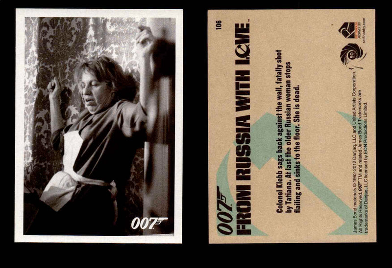 James Bond 50th Anniversary Series Two From Russia with Love Single Cards #1-108 #106  - TvMovieCards.com