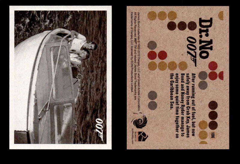 James Bond 50th Anniversary Series Two Dr. No You Pick Single Cards #1-108 #106  - TvMovieCards.com