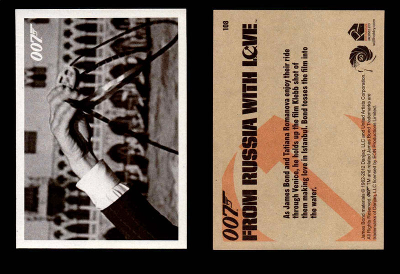 James Bond 50th Anniversary Series Two From Russia with Love Single Cards #1-108 #108  - TvMovieCards.com