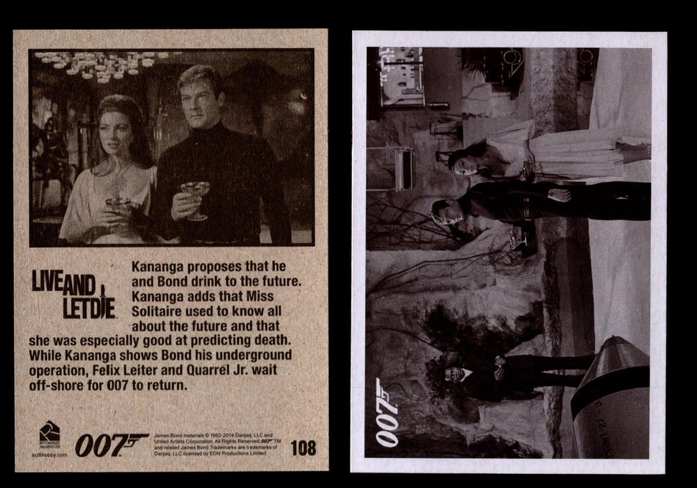 James Bond Archives 2014 Live and Let Die Throwback You Pick Single Card #60-120 #108  - TvMovieCards.com