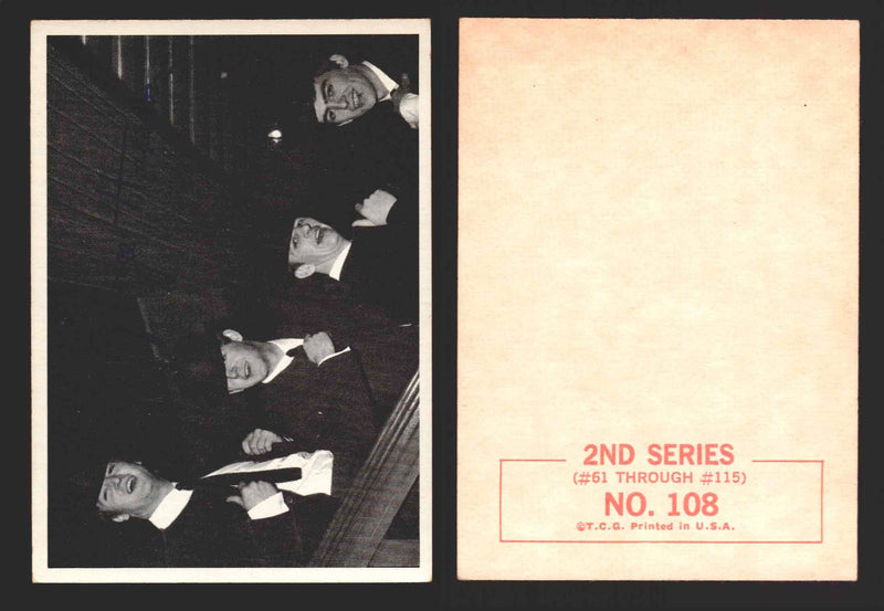 Beatles Series 2 Topps 1964 Vintage Trading Cards You Pick Singles #61-#115 #108  - TvMovieCards.com