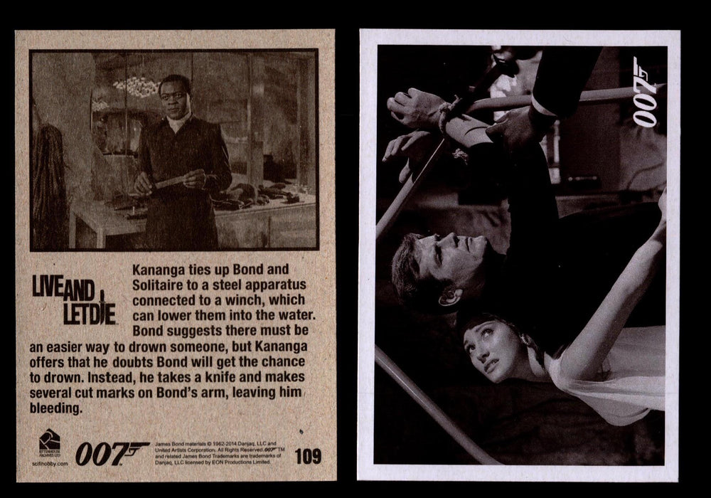 James Bond Archives 2014 Live and Let Die Throwback You Pick Single Card #60-120 #109  - TvMovieCards.com