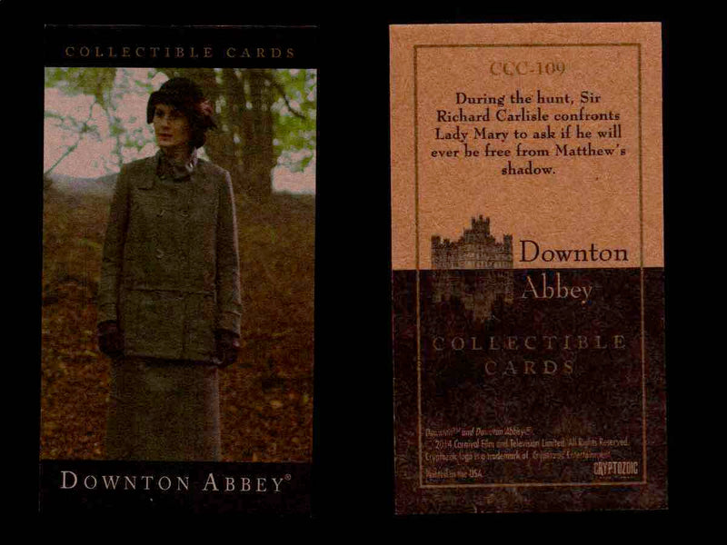 Downton Abbey Seasons 1 & 2 Mini Base Parallel You Pick Single Card CCC67-CCC125 109  - TvMovieCards.com