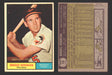 1961 Topps Baseball Trading Card You Pick Singles #1-#99 VG/EX #	10 Brooks Robinson - Baltimore Orioles  - TvMovieCards.com