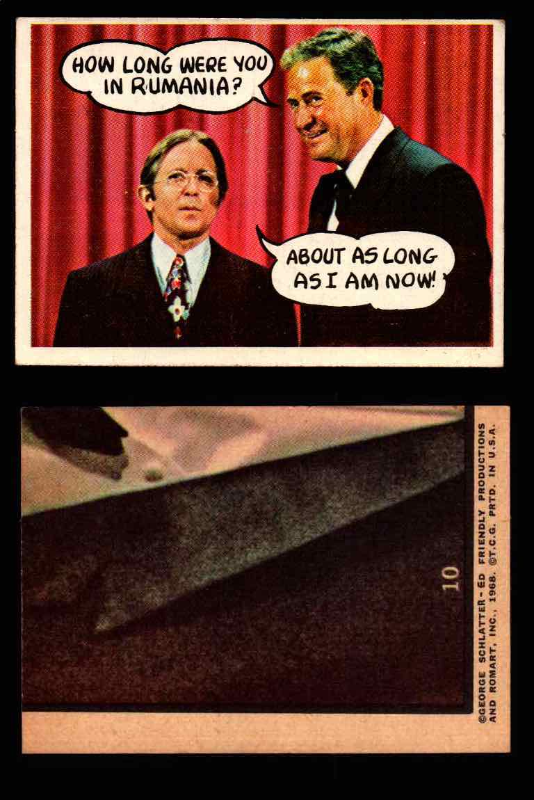 1968 Laugh-In Topps Vintage Trading Cards You Pick Singles #1-77 #10  - TvMovieCards.com