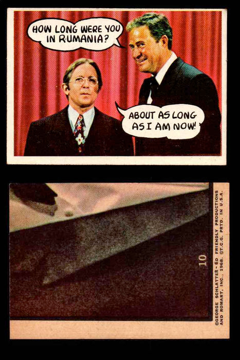 1968 Laugh-In Topps Vintage Trading Cards You Pick Singles #1-77 #10  - TvMovieCards.com