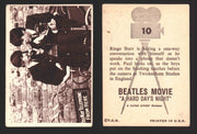 Beatles A Hard Days Night Movie Topps 1964 Vintage Trading Card You Pick Singles #10  - TvMovieCards.com