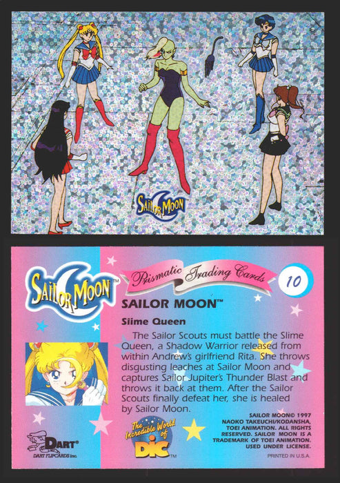 1997 Sailor Moon Prismatic You Pick Trading Card Singles #1-#72 No Cracks 10   Slime Queen  - TvMovieCards.com