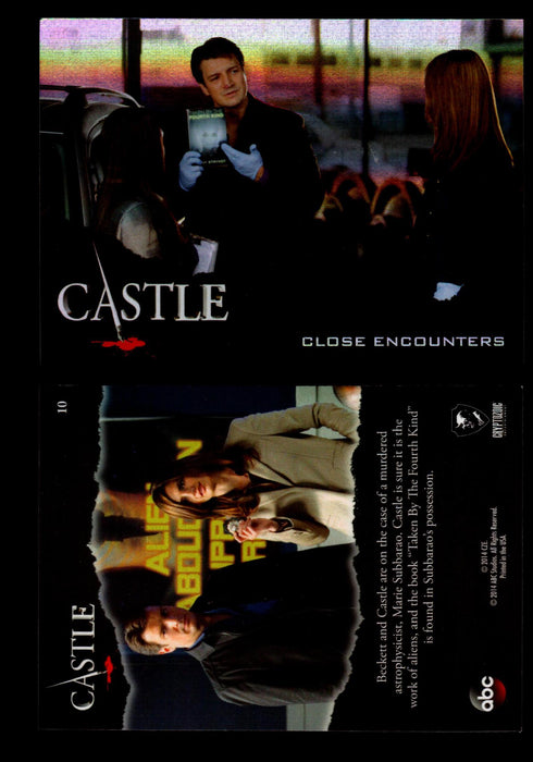 Castle Seasons 3 & 4 Foil Parallel Base Card You Pick Singles 1-72 #10  - TvMovieCards.com
