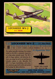 1957 Planes Series I Topps Vintage Card You Pick Singles #1-60 #10  - TvMovieCards.com