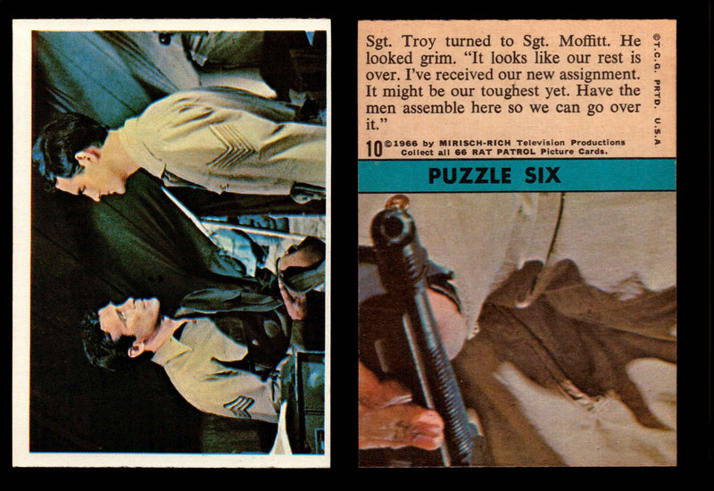 Rat Patrol 1966 Topps Vintage Card You Pick Singles #1-66 #10  - TvMovieCards.com