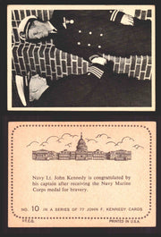 1964 The Story of John F. Kennedy JFK Topps Trading Card You Pick Singles #1-77 #10  - TvMovieCards.com