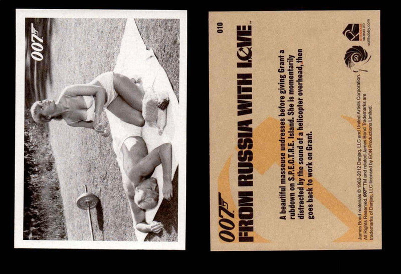 James Bond 50th Anniversary Series Two From Russia with Love Single Cards #1-65 #10  - TvMovieCards.com