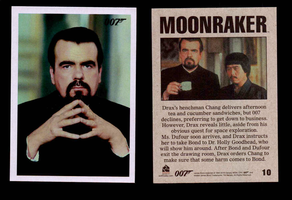 James Bond Archives Spectre Moonraker Movie Throwback U Pick Single Cards #1-61 #10  - TvMovieCards.com