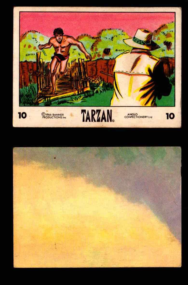 1966 Tarzan Banner Productions Vintage Trading Cards You Pick Singles #1-66 #10  - TvMovieCards.com