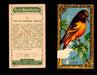 1910 Game Bird Series C14 Imperial Tobacco Vintage Trading Cards Singles #1-30 #10 The Baltimore Oriole  - TvMovieCards.com