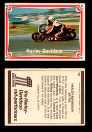 1972 Street Choppers & Hot Bikes Vintage Trading Card You Pick Singles #1-66 # 10   Harley-Davidson  - TvMovieCards.com