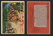 Davy Crockett Series 1 1956 Walt Disney Topps Vintage Trading Cards You Pick Sin 10   Ready to Strike  - TvMovieCards.com