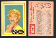 1960 Spins and Needles Vintage Trading Cards You Pick Singles #1-#80 Fleer 10   Betty Johnson  - TvMovieCards.com